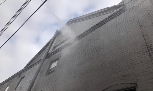 Brick Exterior Power Wash in Bridgeport, PA