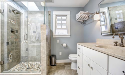 Gray Bathroom