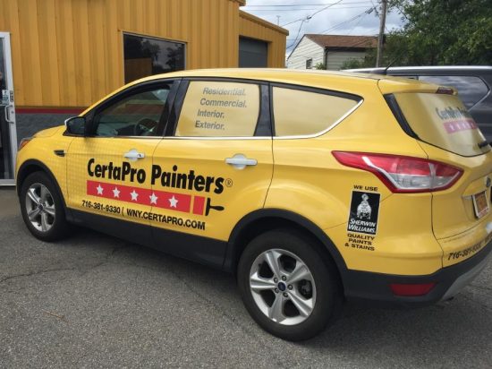 Certapro branded van