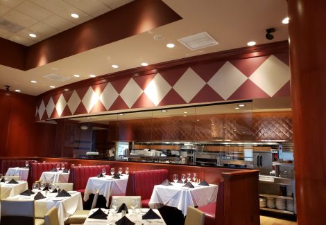 Interior Restaurant Painting Project