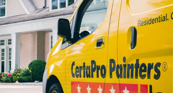 certapro van outside home