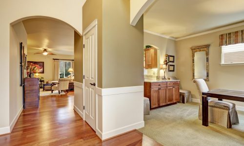 Beige Entryway Halls