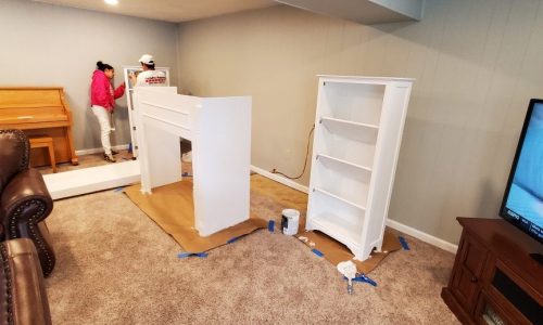 Basement Living Area