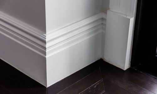 Baseboard painting