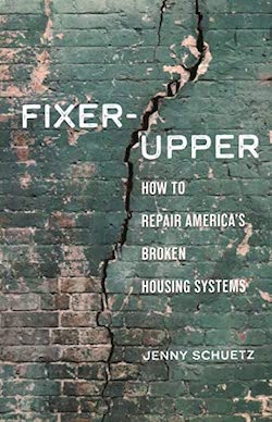 The cover of the book Fixer-Upper, by Jenny Schuetz.