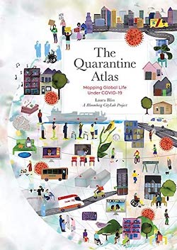 The cover of book The Quarantine Atlas.