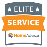 homeadvisor elite service award logo