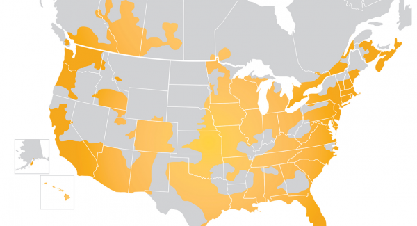 Certapro national account service area